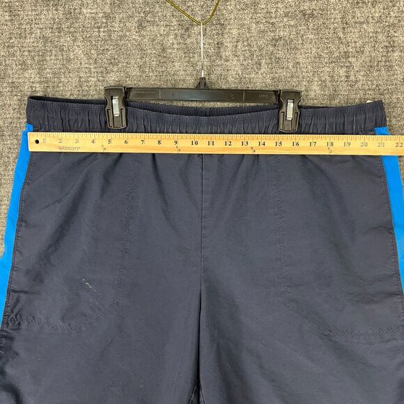 Nike Shorts Mens XXL Blue Vintage Swim‎ Trunks Swimwear Beach Lined Drawstring - Picture 3 of 10